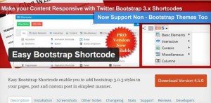 Easy Bootstrap Shortcode