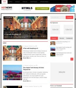 HotNews WordPress Theme