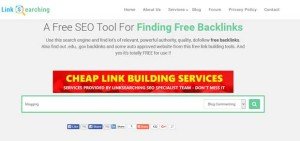 Link Searching to Find Similar Blogs