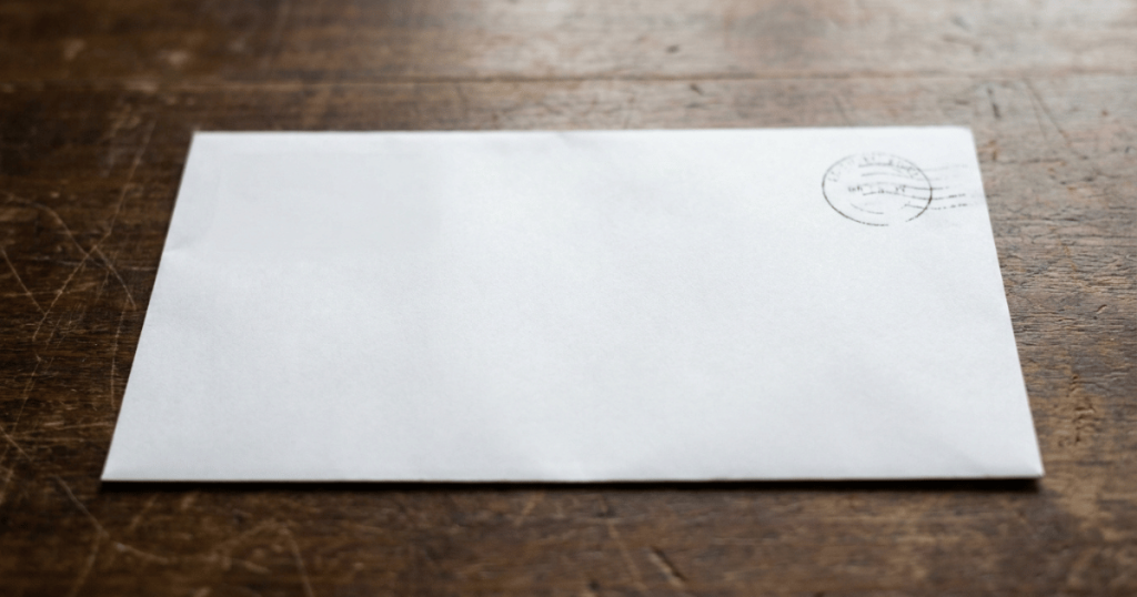 Mail With No Return Address