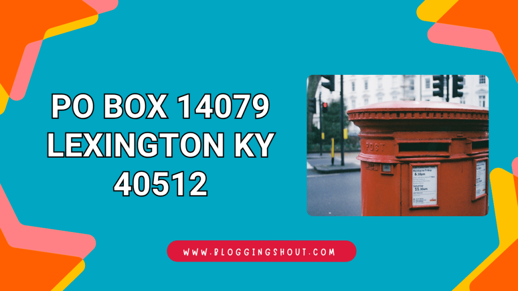 PO Box 14079 Lexington KY 40512