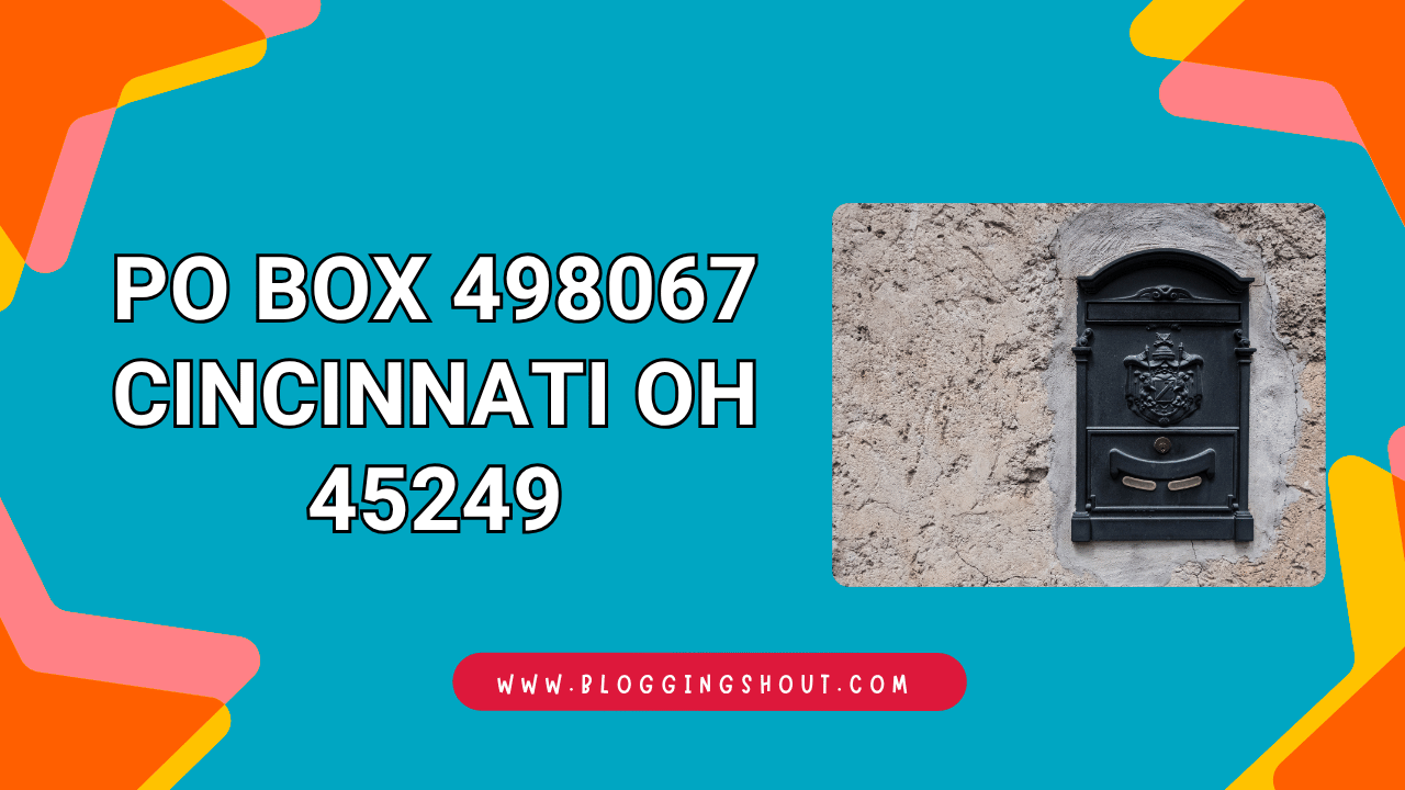 PO Box 498067 Cincinnati OH 45249