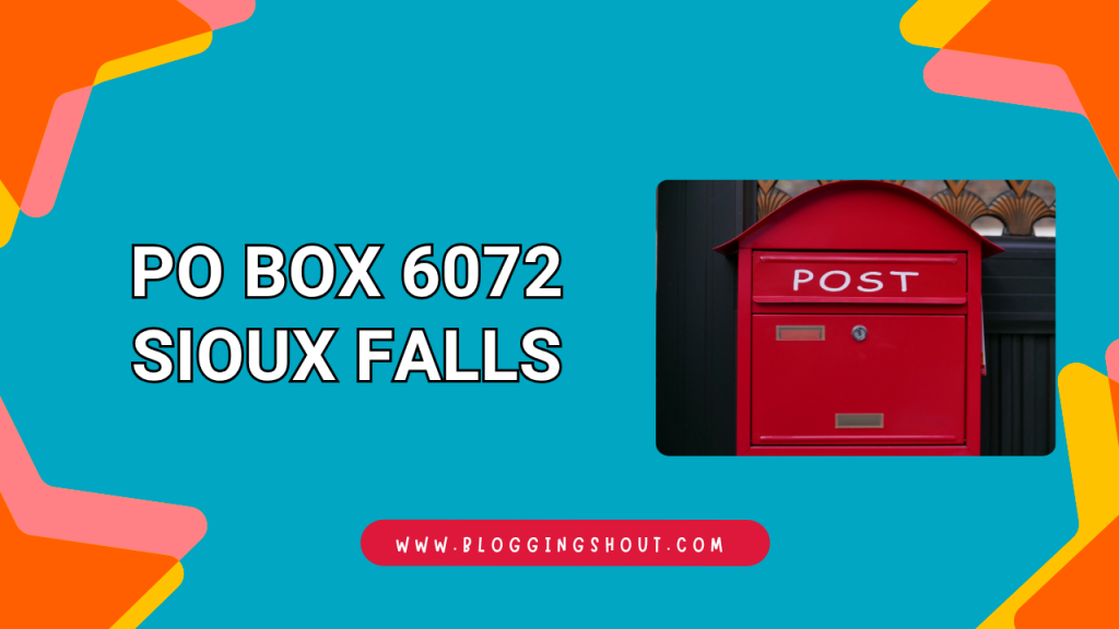 PO Box 6072 Sioux Falls