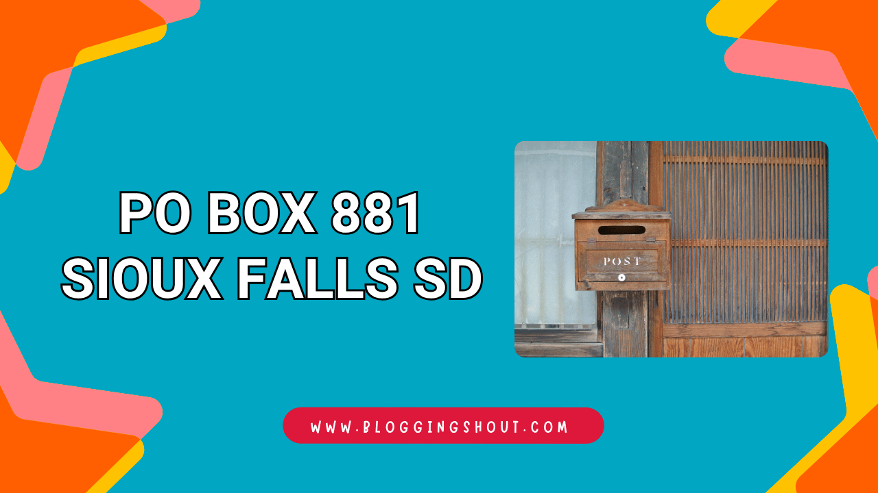 PO Box 881 Sioux Falls SD