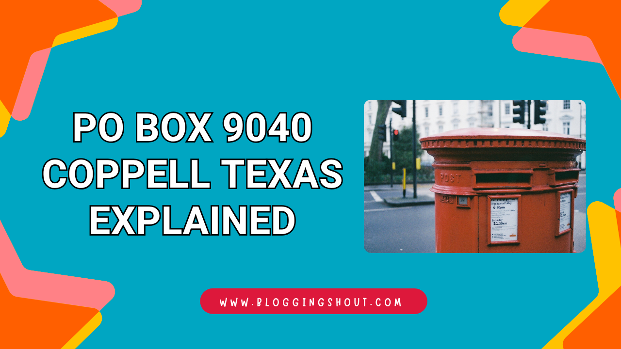 PO Box 9040 Coppell Texas