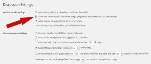 Pingbacks and Trackbacks on WordPress