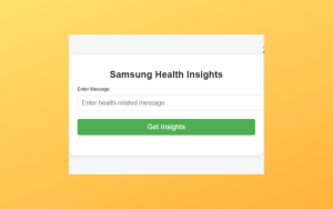 Samsung Health For PC