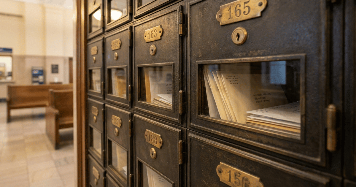 USPS PO Box Holder Information