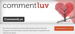 CommentLuv Plugin