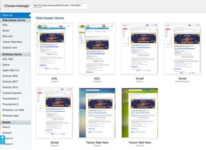 Get Response Email Newsletter Signup Box