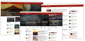 Multiple and Stylish Homepage Layouts in Interactive Theme