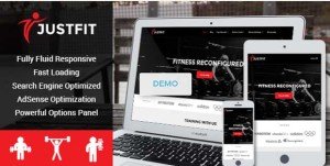 JustFit Theme - Fitness WordPress Theme
