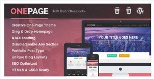 OnePage Theme