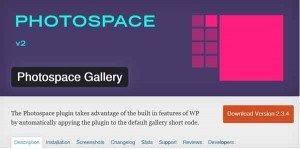 PhotoSpace, Free WordPress Photo Gallery Plugin