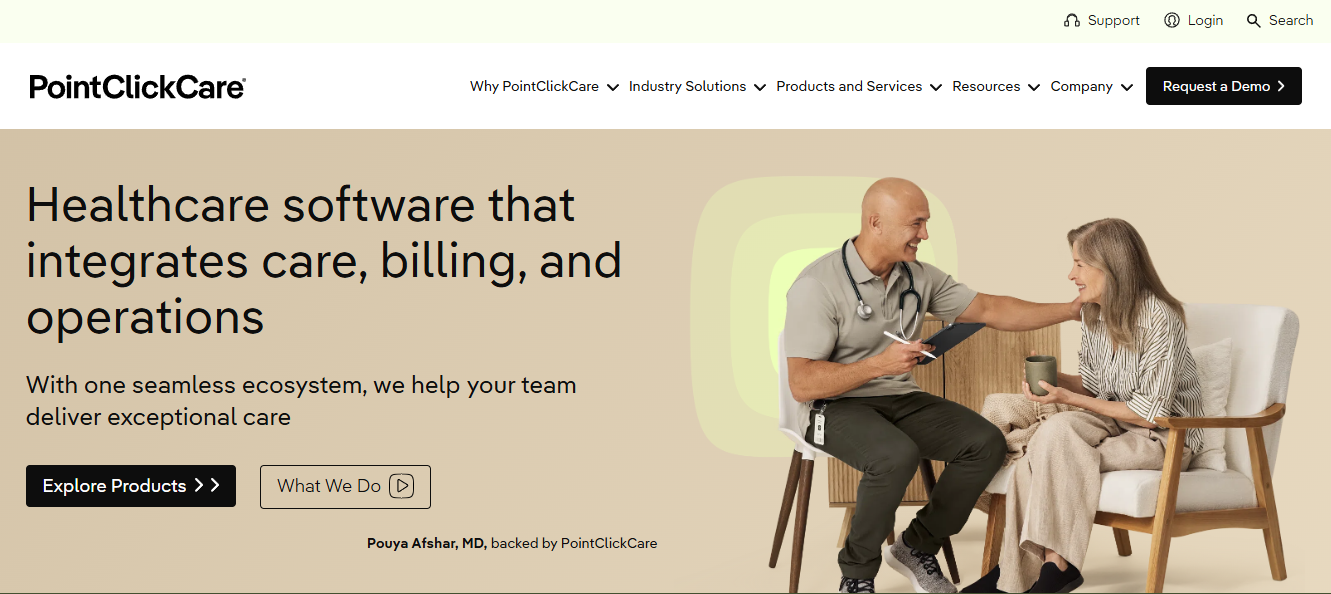 What is PointClickCare?