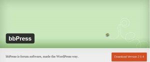 bbPress forum plugin