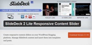 SlideDeck 2 Lite Responsive Content Slider