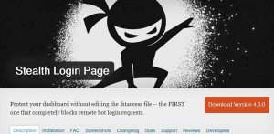 Stealth Login Page