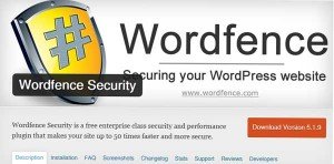 Wordfence secuirty